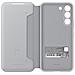 Smart Led View Cover Light Gray Galaxy S22 - Foto miniatura 3