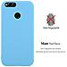 Custodia Compatibile Con Honor 7x In Candy Blu - Coperchio Protettivo In Silicone Tpu Flessibile - Foto miniatura 3