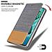 Custodia Compatibile Con Honor View 30 Pro In Grigio Chiaro Marrone - Coperchio Protettiva Con Chiusura Magnetica, Funzione Stand E Tasca Per Le Carte - Foto miniatura 7