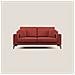 Prestige Divano Moderno In Microfibra T11 Rosso - Foto miniatura 1