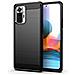 Forcell Custodia B-case Tpu Silicone Cover Case Per Xiaomi Redmi Note 10 5g Poco M3 Pro Carbon Metal - Foto miniatura 1