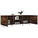 Mobile Porta Tv Rovere Fumo 150x30x50 Cm In Legno Multistrato - Foto miniatura 4