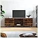 Mobile Porta Tv Rovere Fumo 150x30x50 Cm In Legno Multistrato - Foto miniatura 1