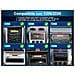 Universal Autoradio 1 Din E 2 Din Android 13 Bluetooth Car Radio Carplay Android Auto - Foto miniatura 4