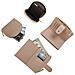 Set Regalo Portafogli E Portacarte Da Donna, Beige - Foto miniatura 2