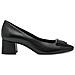 Black Elegant Closed Pumps Scarpe Con Tacco Pelle Scarpe Donna Nero Eu 38, 1-22302-41 003 - Foto miniatura 2