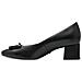 Black Elegant Closed Pumps Scarpe Con Tacco Pelle Scarpe Donna Nero Eu 38, 1-22302-41 003 - Foto miniatura 3