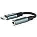 10.24.1204 cavo audio 0,11 m 3,5 mm USB C Nero, Grigio - Foto miniatura 1