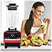 Frullatore 2l, 4300w, 6 Lame In Acciaio Inox, Trita Ghiaccio, Smoothies, Succhi. Super Alta Resistenza, 15 Velocità. - Foto miniatura 3