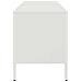 Lusso Casadino -  Mobile Tv Bianco 100,5x39x50,5 Cm In Acciaio - Foto miniatura 6