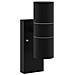 Lampade da Parete Esterne 2 pz Acciaio Inossidabile Nero IP44 - Foto miniatura 4