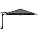Ombrello da Patio Antracite Acciaio Verniciato a Polvere, Poliestere - Foto miniatura 5
