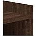 Scarpiera Rovere Marrone 52x37,5x100 cm in Legno Multistrato - Foto miniatura 8