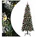 Albero di Natale artificiale con 300 LED Verde 210 cm - Foto miniatura 1