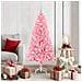 Albero di Natale con 150 LED con supporto Rosa 150 cm PVC - Foto miniatura 2