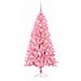 Albero di Natale con 150 LED con supporto Rosa 150 cm PVC - Foto miniatura 4