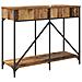 Tavolo consolle con cassetto Legno vecchio 100 x 39 x 78,5 cm - Foto miniatura 8