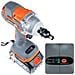 Chiave A Impulsi A Batteria 21v Orange Doberman - 350 Nm, 2x Batterie 4ah, Set Accessori | Alta Potenza E Durata | Uso Versatile - Foto miniatura 3