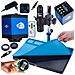 Mikroscopio Digitale Earth Pro Mcep-0.5x Set Con Camera Draco Blue Pro Kmdbp-hdmi-vga 2mp E Tappetino Silicone 380x260mm - Alta Risoluzione, Versatilità, Precisione - Foto miniatura 1