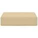 Cuscino da Sedia Esterno Beige 40 x 40 x 8 cm 100% Poliestere - Foto miniatura 4