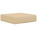 Cuscino da Sedia Esterno Beige 40 x 40 x 8 cm 100% Poliestere - Foto miniatura 5