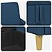 Divano con Storage Blu 72 x 78 x 87 cm Poliestere - Foto miniatura 7