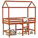 Struttura per letto soppalco Marrone Cera 90 x 190 cm - Foto miniatura 1