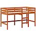 Struttura per letto soppalco Marrone Cera 90 x 190 cm - Foto miniatura 3