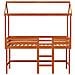 Struttura per letto soppalco Marrone Cera 90 x 190 cm - Foto miniatura 6
