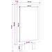 Specchio FAUSKE Bianco 43 x 3,5 x 77 cm Rettangolare - Foto miniatura 8