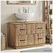 Armadio per Lavabo da Bagno HOORN Rovere Artigianale - Foto miniatura 2