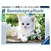 Puzzle Gattino Bianco 1500 pz 80 x 60 cm 16243 - Foto miniatura 1