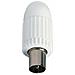01644 - Connettore Tv-rd-sat Maschio Ass. Bianco - Foto miniatura 2