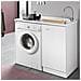 Geromin 7009smartcls Lavatoio E Base 60x110cm Con Cesto, Bianco - Foto miniatura 1