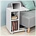 Tavolino Consolle Su Rotelle, tavolino Da Divano, bainco, fbt48-w, it - Foto miniatura 3