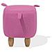 Pouf In Tessuto Rosa Piggy - Foto miniatura 19