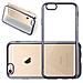 Custodia Compatibile Con Apple Iphone 6 / Iphone 6s In Nero Cromato - Coperchio Protettivo In Silicone Tpu Flessibile - Foto miniatura 5