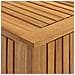Contenitore da Giardino 60x50x58 cm in Legno Massello di Acacia - Foto miniatura 2
