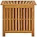 Contenitore da Giardino 60x50x58 cm in Legno Massello di Acacia - Foto miniatura 3