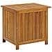 Contenitore da Giardino 60x50x58 cm in Legno Massello di Acacia - Foto miniatura 1