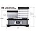 Essiccatore Per Frutta E Verdura A 5 Vassoi 250w - Bat-998l - Foto miniatura 5