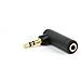 Adattatore Audio Stereo Da 3,5 Mm Ad Angolo Retto A-3.5m-3.5fl - Foto miniatura 3