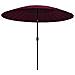 Ombrellone da Esterni con Palo in Alluminio 270 cm Bordò - Foto miniatura 1