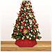 Gonna Per Albero Di Natale Rossa 68x25 Cm - Foto miniatura 3