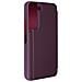 Custodia Samsung Galaxy S22 Design A Specchio Traslucido Stand Bordeaux - Foto miniatura 2