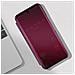 Custodia Samsung Galaxy S22 Design A Specchio Traslucido Stand Bordeaux - Foto miniatura 5
