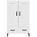 Credenza Bianca 70x31x115 Cm In Legno Ingegnerizzato - Foto miniatura 10