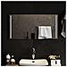 Specchio Da Bagno Con Luci Led 80x40 Cm - Foto miniatura 3