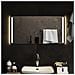 Specchio Da Bagno Con Luci Led 80x40 Cm - Foto miniatura 1
