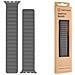 Cinturino 725 Originale Loop Leather Per Apple Watch 1-2-3-4-5-6-7-se 38 40 41mm Grey - Foto miniatura 1